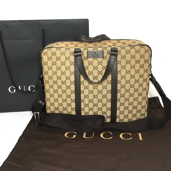 NWT Gucci brown unisex Messenger bag - Picture 2 of 15